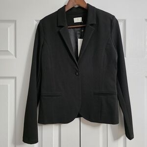Kaffe KAronie Blazer Black Women's Size 36 NWT